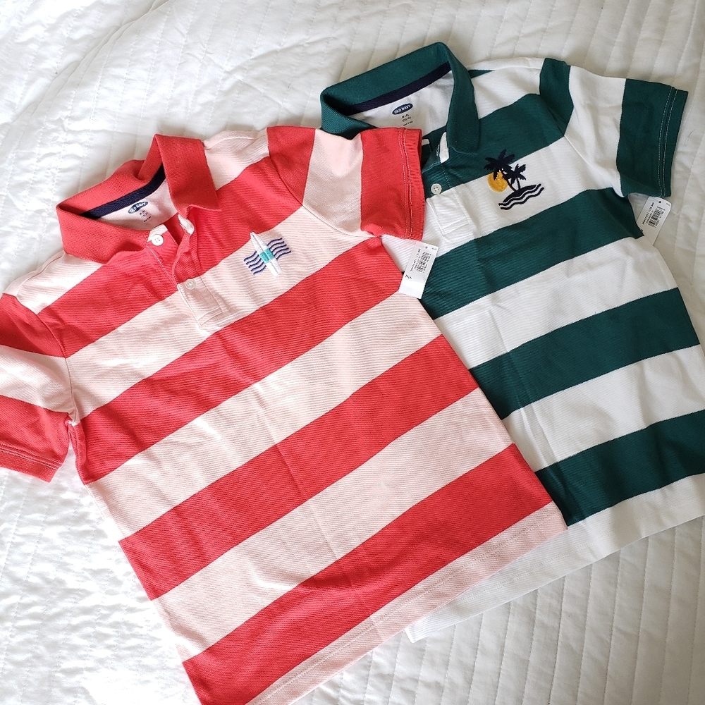 Boys NWT Size M Old Navy Polos